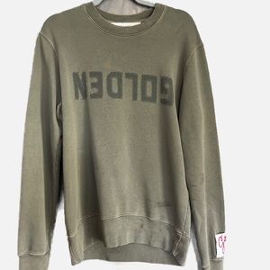 Golden Goose olive sweatshirt